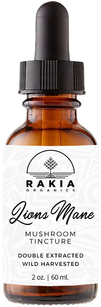 Lions Mane Mushroom Tincture For Sale - Rakia Organics