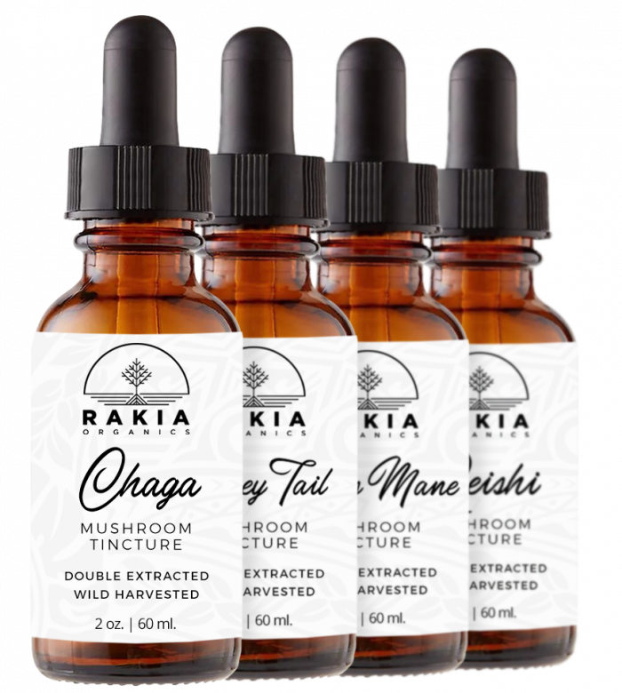 Mushroom Tincture Sale | Rakia Organics