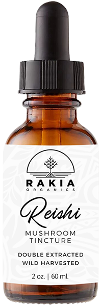 Reishi Mushroom Tincture For Sale - Rakia Organics